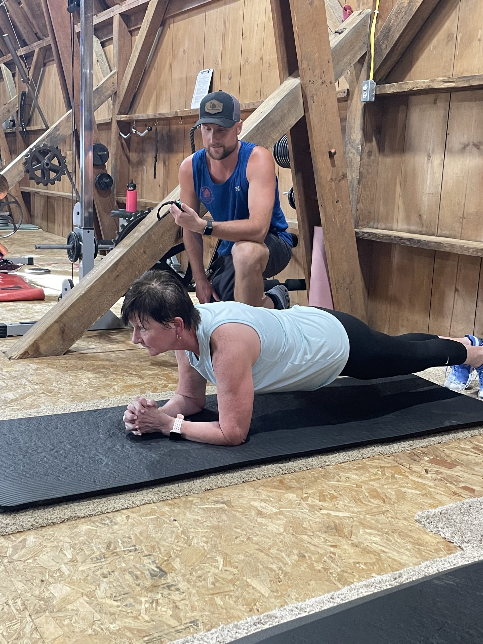 Cole Block Personal Training Client